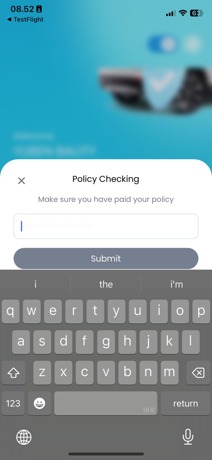 Intra Asia Insurance App screenshot 3