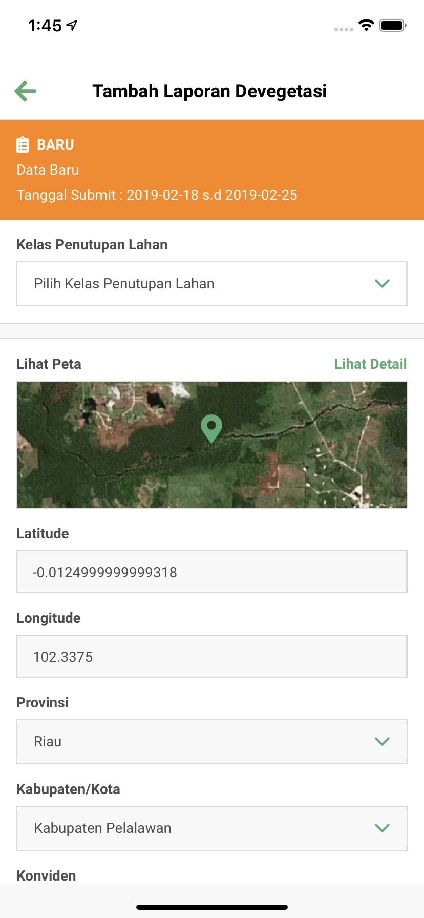 Simontana Forest Monitoring screenshot 2
